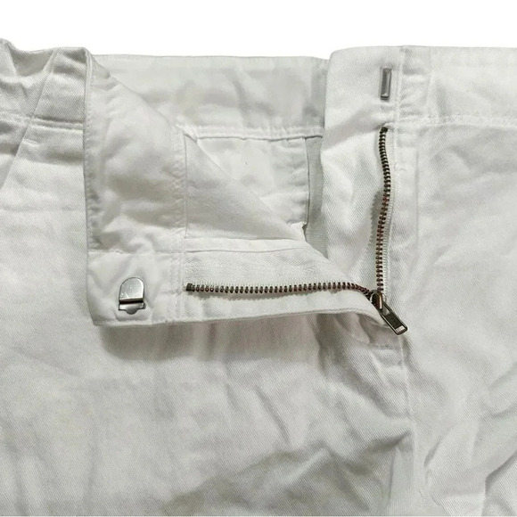 Crewcuts | Girls White Cotton Shorts (16) - Picture 2 of 5